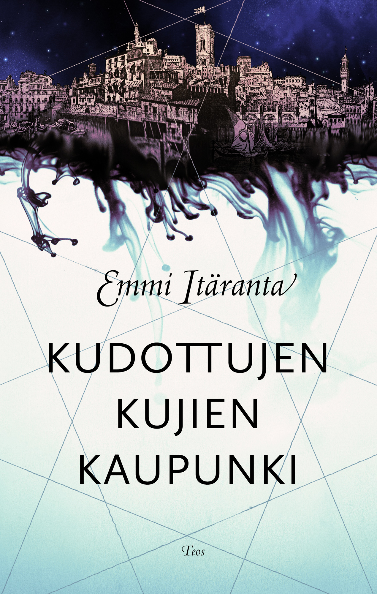 Kudottujen kujien kaupunki book cover