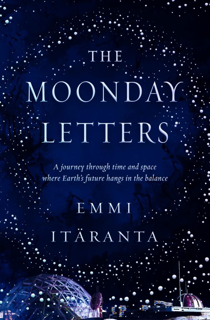 Book cover illustration for The Moonday Letters (UK and US)