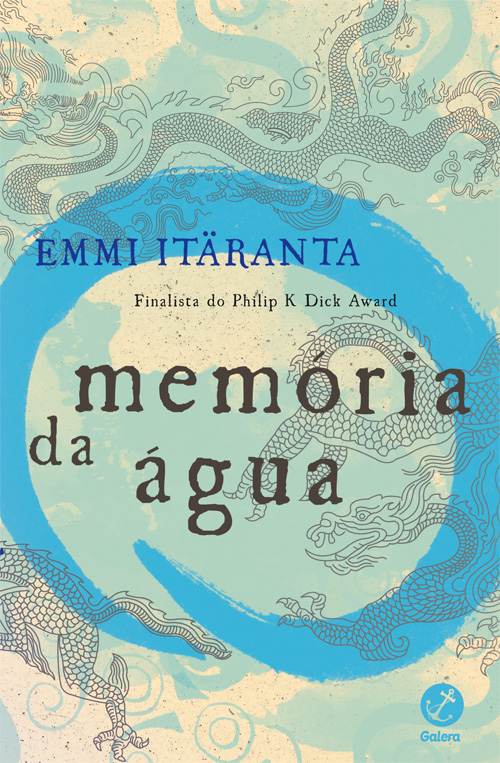 Book cover illustration for Memory of Water (Portuguese)